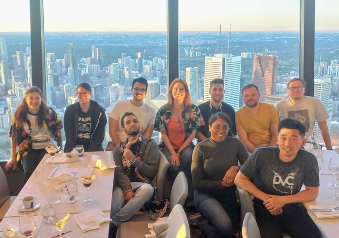 Team Dinner at the CN Tower